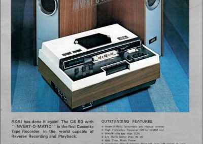 1971 Akai Super Cassette Stereo Tape Recorder CS-50 - Akai_CS 50 Prospekt 2